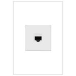 Adorne Cat 5E Rj45 Data Coupler Insert, White - The adorne? Cat 5e RJ45 Data Coupler Insert supports high-speed Cat 5e connections. Combine with "AW" adorne wall plates and "AC" port frames.