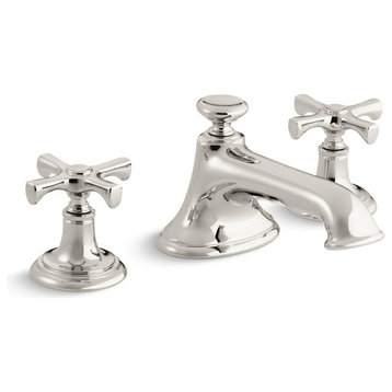 Bellis Sink Faucet, Noble Spout, Cross Handles
