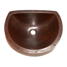 Luna Bathroom Copper Sink