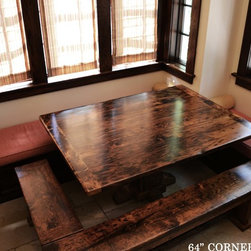 Reclaimed Wood (Rectangular) Pedestal Tables - Products