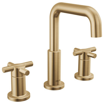 Delta 35894LF Nicoli 1.2 GPM Widespread Bathroom Faucet - Champagne Bronze