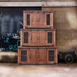 Barndoor Consoles - Accent Chests And Cabinets