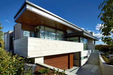 Modern exterior home idea in Calgary