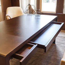 Waterfall Desk - Desks And Hutches