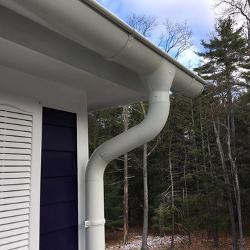 Painted Steel Gutter System