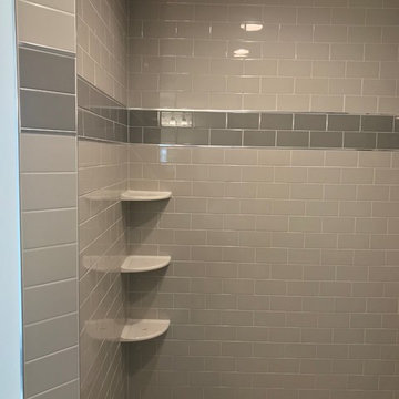 Geneseo New Construction Koch Painted White MSI Quartz Peppercorn White