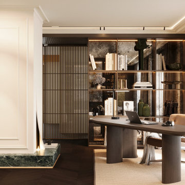 Casa di Lusso dal Design Classico Contemporaneo