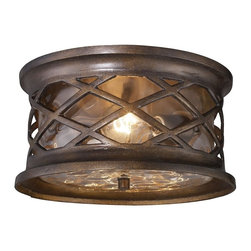 Barrington Gate Outdoor Flush Mount Light - Outdoor Flush-mount Ceiling Lighting