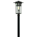 Hinkley - Hinkley Outdoor Manhattan Post Top/ Pier Mount 2321OZ - Manhattan is a classic update to the traditional train station lantern. The hand-painted Oil Rubbed Bronze finish complements the clean lines of its durable die cast construction.