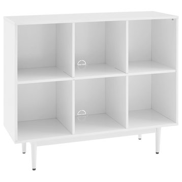 Liam 6-Cube Bookcase, White