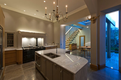 Contemporary kitchen in Other.