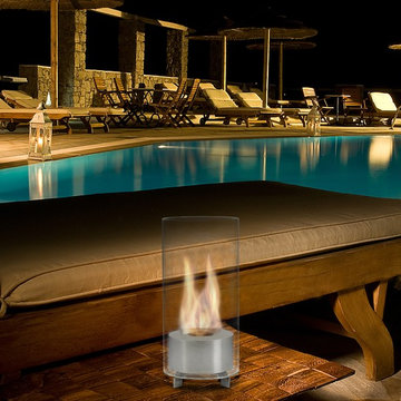 Stainless Steel Juliette Tabletop Fireplace