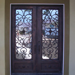 Iron Entry Door - Front Doors