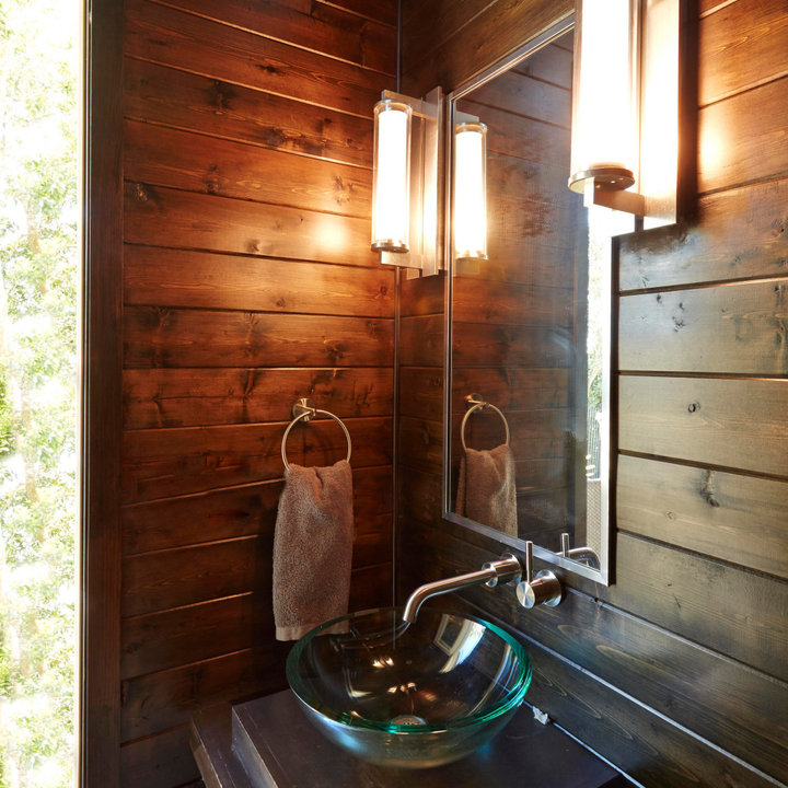75 Wall Paneling Powder Room - August, 2026