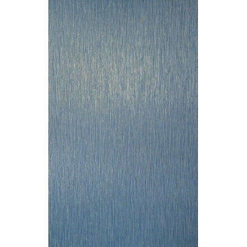 Navy Blue gold metallic stria lines faux fabric plain textured wallpaper, 27 Inc