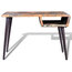 Reclaimed Wood Desk With Iron Legs
