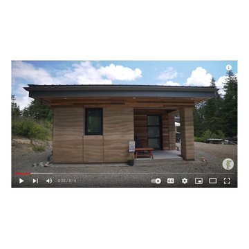 Covered Front Entrance as shown by Exploring Alternatives on Youtube