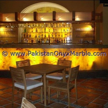 backlit onyx contertops backlighting onyx bars recepition Countertops