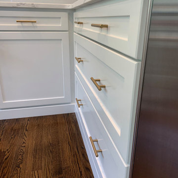Custom Built Kitchen - All cabinetry custom built by Layla Emerson Custom Builde