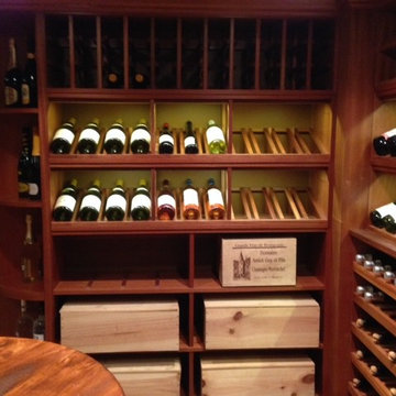 Purchase, NY custom wine cellar