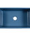 Austen Fireclay 30" Single Bowl Farmhouse Apron Kitchen Sink, Matte Blue
