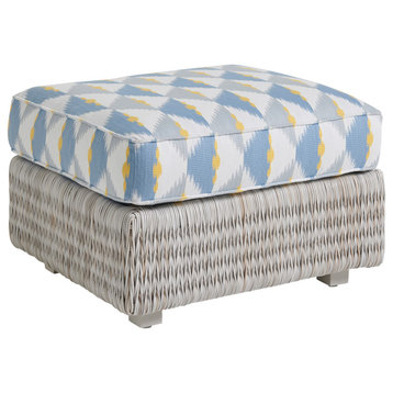 Seabrook Outdoor Ottoman by Tommy Bahama