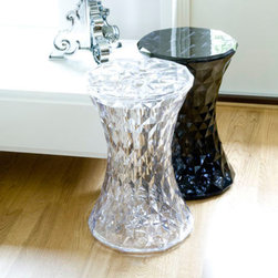Stone Stool by Kartell - Outdoor Footstools And Ottomans