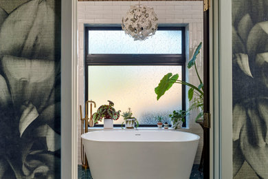Inspiration for a contemporary home design remodel in San Francisco