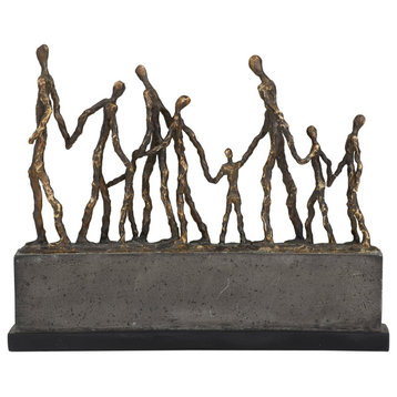 Contemporary Bronze Polystone Sculpture 560165