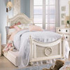 Lea Emma's Treasures Poster Bed in Vintage White - Twin