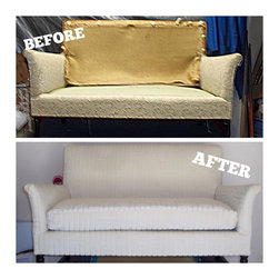 Recently Completed Work - Loveseats