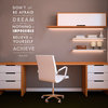Vertical Dream Believe Achieve Quote Wall Decal