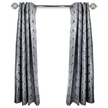 Pewter Curtain, 56"w X 84"h