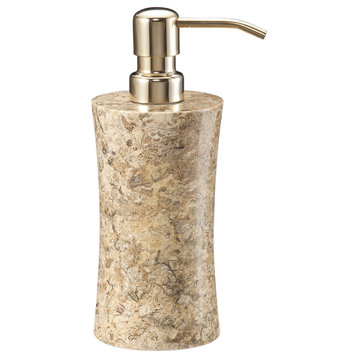 Vinca Collection Fossil Stone Soap Dispenser