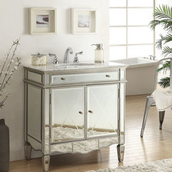 Mirrored Bathroom Vanities - Bathroom Vanities And Sink Consoles