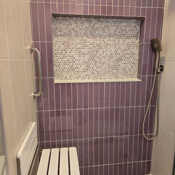 Rewarding small bathroom transformation