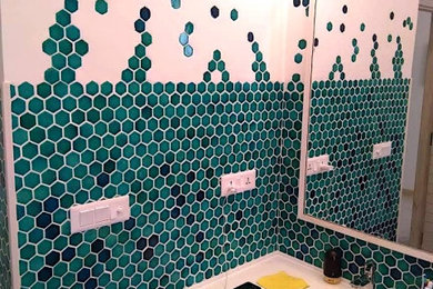 Handmade Small Hexagon Tile