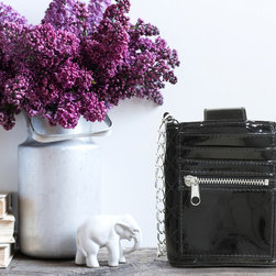 Epicureanist Black Purse Liquor Flask - Lifestyle And Leisure