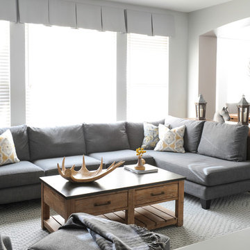 Rustic Touch Family Room