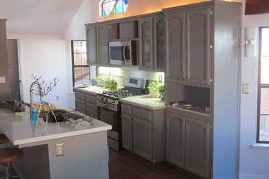 Example of a kitchen design in Other