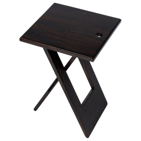 Hammond Table, White, Brown