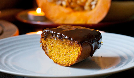 Aux fourneaux : Un gâteau d'Halloween au potimarron et chocolat
