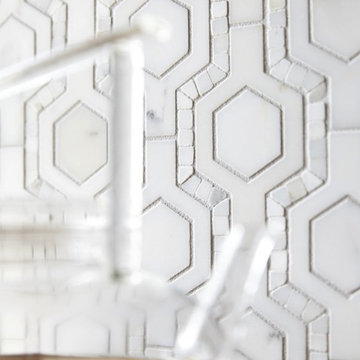 Tangent Honeycomb in Calacata