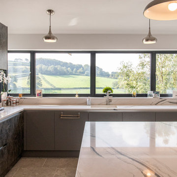 Stunning Stone Kitchen With A View
