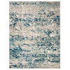 Safavieh Madison Mad460K Organic and Abstract Rug, Gray and Blue, 11'0"x11'0" Square