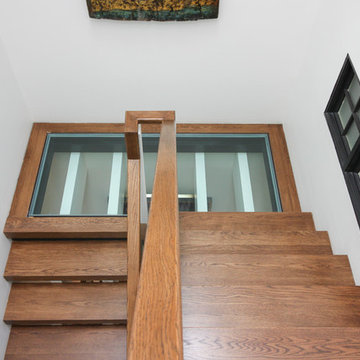Project #68 | Ultra-Modern Staircase with Glass Landings