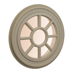 Full-Round Accent Windows - Windows