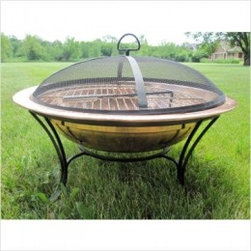 Unique Arts Solid Copper Fire Pit - Fire Pits