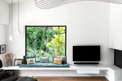 Réalisation d'un salon design.