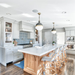Chatham, NJ - Transitional - Coventry Gray Kitchen Cabinets - Kitchen Cabinetry